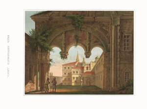 家父長室の眺め。 ロシア国家の遺物から、1849-1853。 作： Fyodor Grigoryevich Solntsev