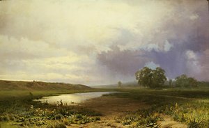湿った牧草地 作： Fyodor Vasilyev