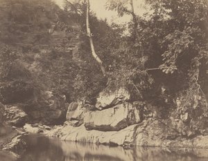 リバーシーン、c。 1855年。 作： G. B. Gething
