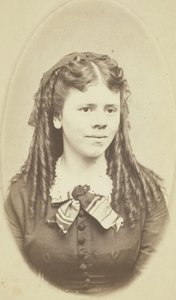 無題の女性の肖像、185099。 作： G. C. Gilchrest