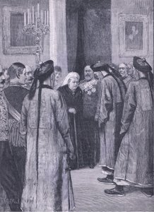 1900年代のイギリスのカッセル歴史からのイラスト
