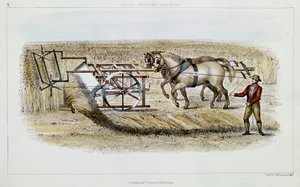 鐘刈り機、1851 作： G. H. Swanston