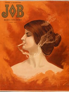 JOB シガレット ペーパー — オードス コンペティション パリ 1889 年、約。 1905年（リトグラフ） 作： G. Maurice