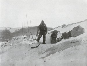 イグルードアの褐変、1912年、1913年 作： G. Murray Levick