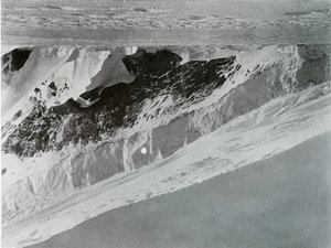 警告氷河の斜面、c1911、1913