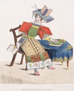 循環図書館、1830 作： G. Spratt