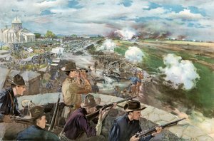 1899年2月10日、カローカンの戦い-中国教会からの眺め 作： G. W. Peters