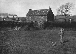 ジョージスティーブンソン生誕地、ワイラム、c1900