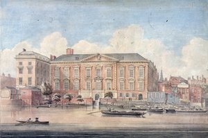 魚屋ホール、ロンドン、1826 作： G Yates