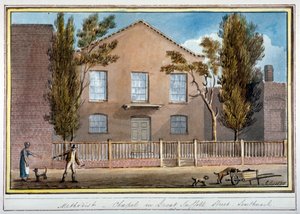 メソジスト チャペル、グレート サフォーク ストリート、サザーク、ロンドン、1825 作： G Yates