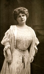 マリー・コレッリ、イギリスの小説家、1909年。 作： Gabell