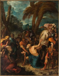 苦しみを見て喜んで歯を食いしばる聖アンドリュー 作： Gabriel (1630 1704) Blanchard