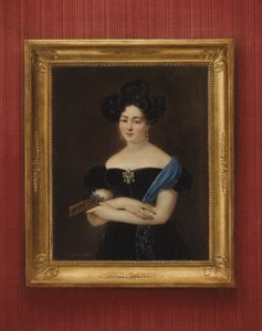見知らぬ女性の肖像 作： Gabriel Aristide Passot