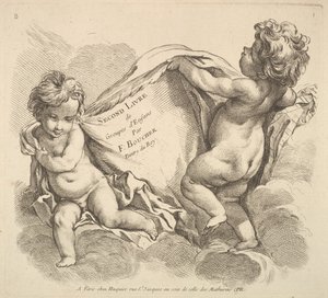 フロントピース、1738-45。 作： Gabriel Huquier