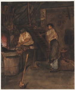 鍛冶屋の習作：ル・トレフォールの記憶 作： Gabriel Huquier