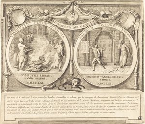 イエズス会の追放 (イエズス会の追放) 作： Gabriel Jacques de Saint Aubin