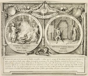 イエズス会の追放 作： Gabriel Jacques de Saint Aubin
