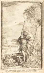 口絵: Allegorical Composition (Composition allegorique) 作： Gabriel Jacques de Saint Aubin