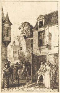 私たちはすべてを考えることはありません 作： Gabriel Jacques de Saint Aubin