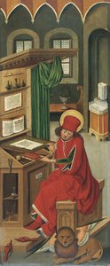 聖マルコ伝道者、1478 作： Gabriel Mälesskircher