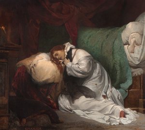 聖ルドミラの殉教、1864年 作： Gabriel Max