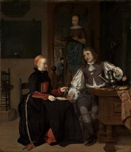  作： Gabriel Metsu
