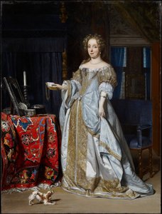 女性の肖像 作： Gabriel Metsu