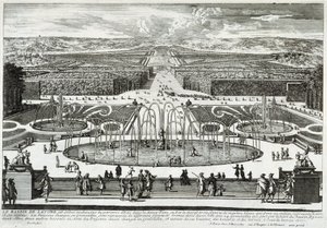 ヴェルサイユ宮殿の庭園にあるラトナの水盤 - ペレル作、17世紀後半