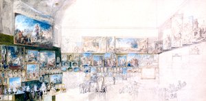 図面キャビネット、c1744-1780 作： ガブリエル・ド・サン・トーバン