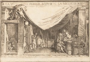 M.ペリエの店、鉄工商人、1767年。 作： ガブリエル・ド・サン・トーバン