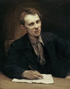宮廷俳優アロイス・ウォルムート 作： Gabriel von Max