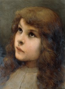 スタディヘッド 作： Gabriel von Max