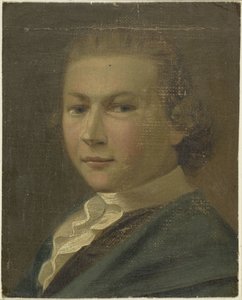 ガブリエル・ファン・ローエンの自画像 作： Gabriël van Rooyen
