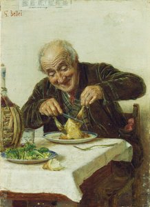 満足のいく食事 作： Gaetano Bellei