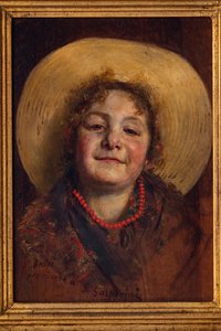 追悼、G.ガスペリーニのために（油彩・キャンバス） 作： Gaetano Bellei