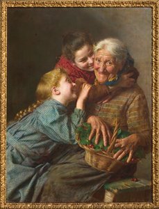 ウェルカムゲスト1882（キャンバスに油彩） 作： Gaetano Bellei