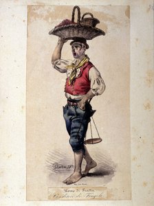イチゴ売り、ナポリタンの衣装をGデュラが担当 作： Gaetano Dura