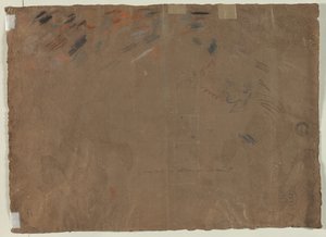 頭のスケッチ、1780年代。 作： Gaetano Gandolfi