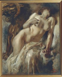 クレオパトラ、1888年、 作： Gaetano Previati