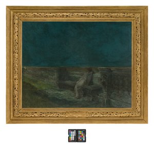 月夜 作： Gaetano Previati