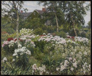 庭園、1911 作： Gaines Ruger Donoho