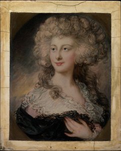 アン・エリザベス・チョルムリー（1769-1788）、後のレディ・マルグレイヴ 作： ゲインズバラデュポン