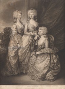 長女たち 作： Gainsborough Dupont