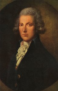 ウィリアム・ピット - 肖像画 作： Gainsborough Dupont