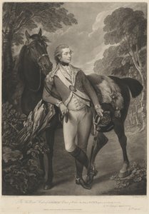 セントレジャー大佐 作： Gainsborough Dupont after Thomas Gainsborough