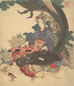 弁財天 に 流。 作： Gakutei