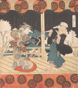 19世紀の古市舞四段組の第2番。 作： Gakutei