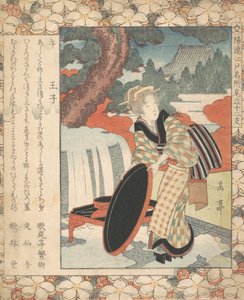 プリント、カリフォルニア州。 1830年。 作： Gakutei