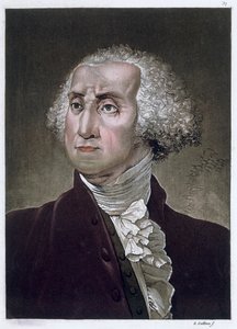 ジョージ・ワシントン、アメリカ合衆国初代大統領、c1820 作： Gallo Gallina