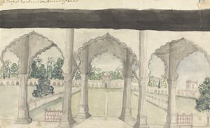 オーランガバードのモンガル庭園 作： Gangaram Chintaman Tambat